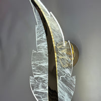 Contemporary Acrylic Wall Lamp for Bedroom - Dimmable LED Sconce