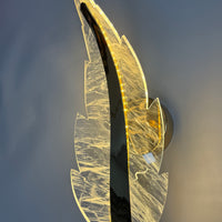 Contemporary Acrylic Wall Lamp for Bedroom - Dimmable LED Sconce