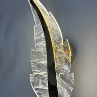 Contemporary Acrylic Wall Lamp for Bedroom - Dimmable LED Sconce