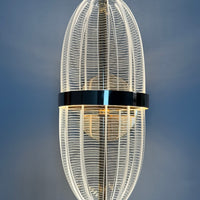 Acrylic Wall Light with Warm LED for Cozy Ambiance