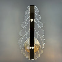Soft Glow Acrylic Wall Lamp for Relaxing Bathrooms