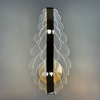 Soft Glow Acrylic Wall Lamp for Relaxing Bathrooms