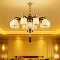 Large Round Chandelier Flush Mount Ceiling Light for Foyer Entryway