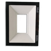 Factory led flood light skd housing raw material projetor lamp wholesale