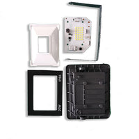 Factory led flood light skd housing raw material projetor lamp wholesale