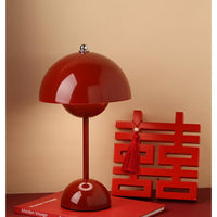 Study Desk Bud Lamp: Eye-Caring LED Glow with USB Charging Port for Productive Work Sessions