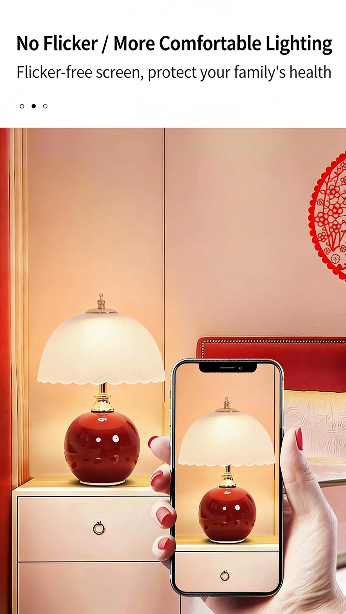 Dining Table Bud Lamp: Wireless & Touch-Sensitive, Creates Romantic Dinner Atmosphere with Warm White Light