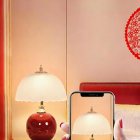 Dining Table Bud Lamp: Wireless & Touch-Sensitive, Creates Romantic Dinner Atmosphere with Warm White Light