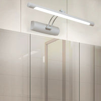 Sleek Wall Mount Bathroom Vanity Light, Dimmable LED Mirror Lighting for Bathroom Countertop