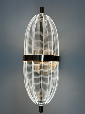 Acrylic Wall Light with Warm LED for Cozy Ambiance