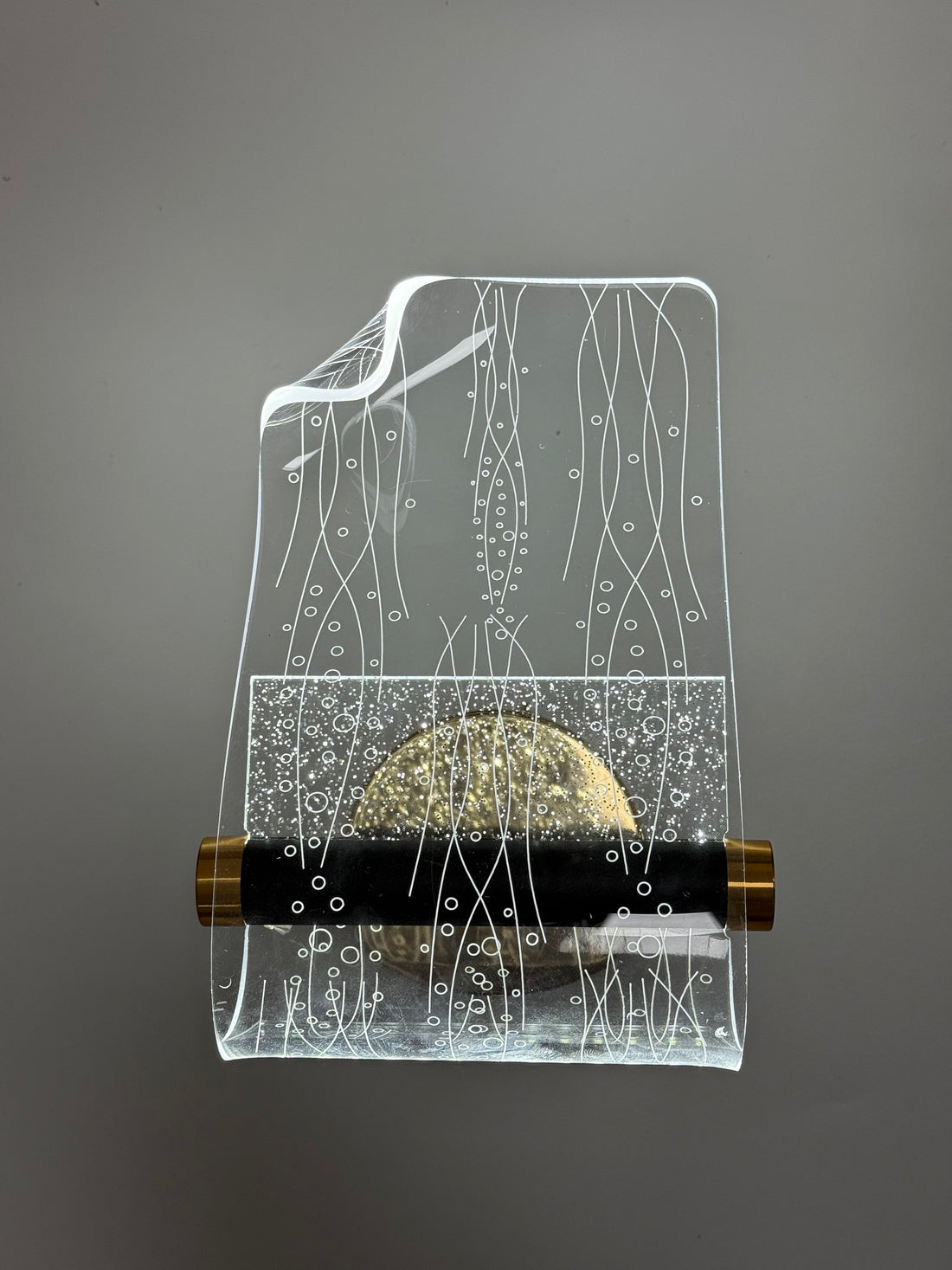 Minimalist Acrylic Wall Lamp for Office - Energy-saving LED Light