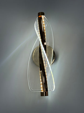 Outdoor Acrylic Wall Light for Garden - Durable LED Sconce Lamp