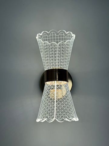 Premium Acrylic Wall Lamp for Luxurious Lounges