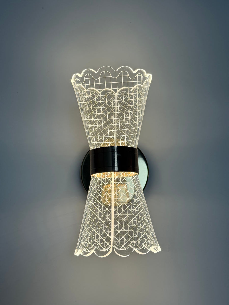 Premium Acrylic Wall Lamp for Luxurious Lounges