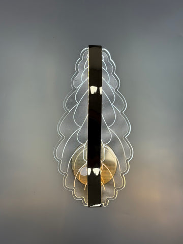 Soft Glow Acrylic Wall Lamp for Relaxing Bathrooms
