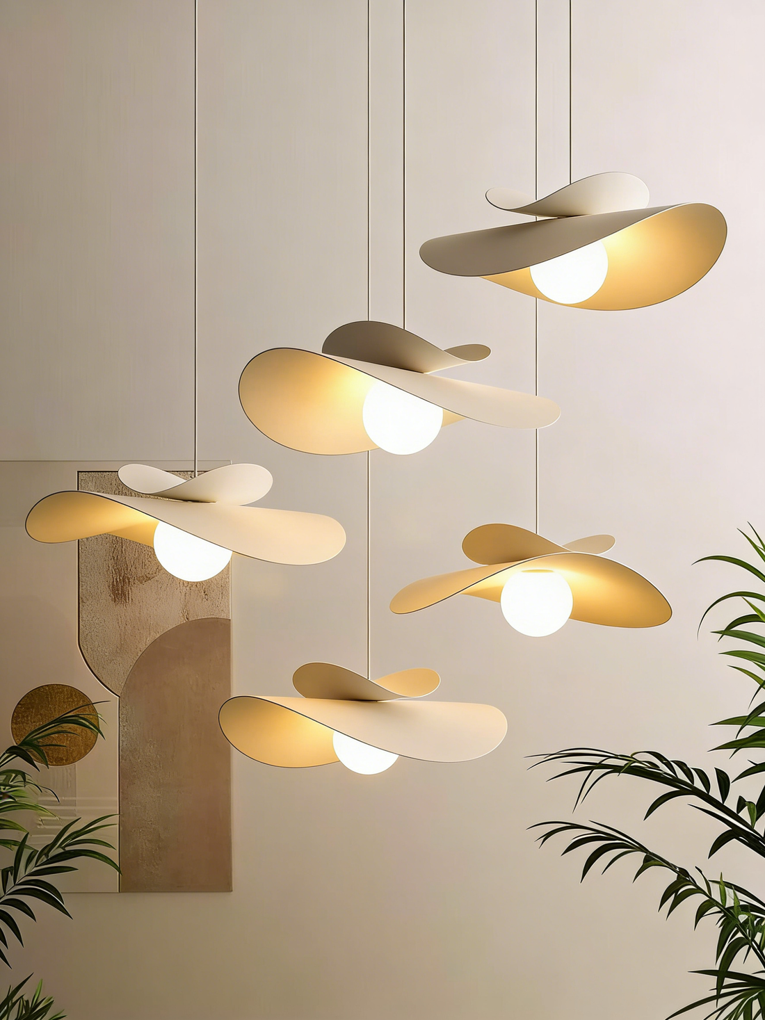 Luxury Crystal Chandelier Contemporary LED Ceiling Light Fixture