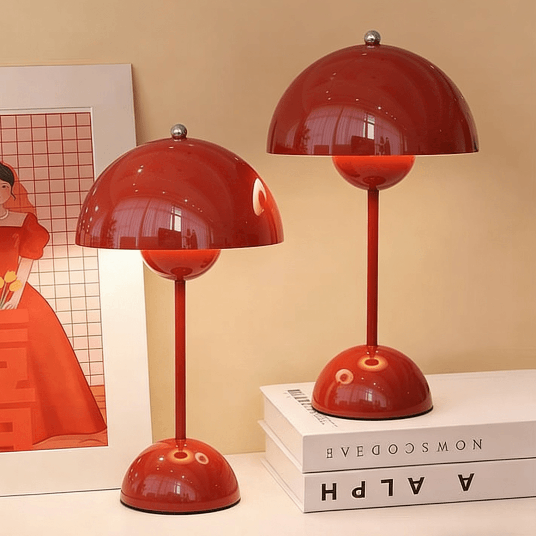 Bedside Bud Table Lamp: 3-Level Dimmable Warm Light for a Restful Night's Sleep
