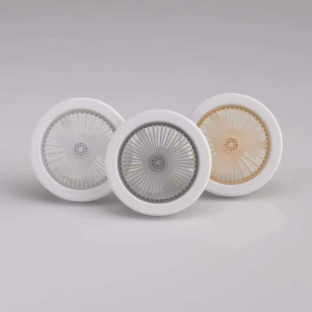 E27 rotatable led fan light CCT adjustable led ceiling fan lamp