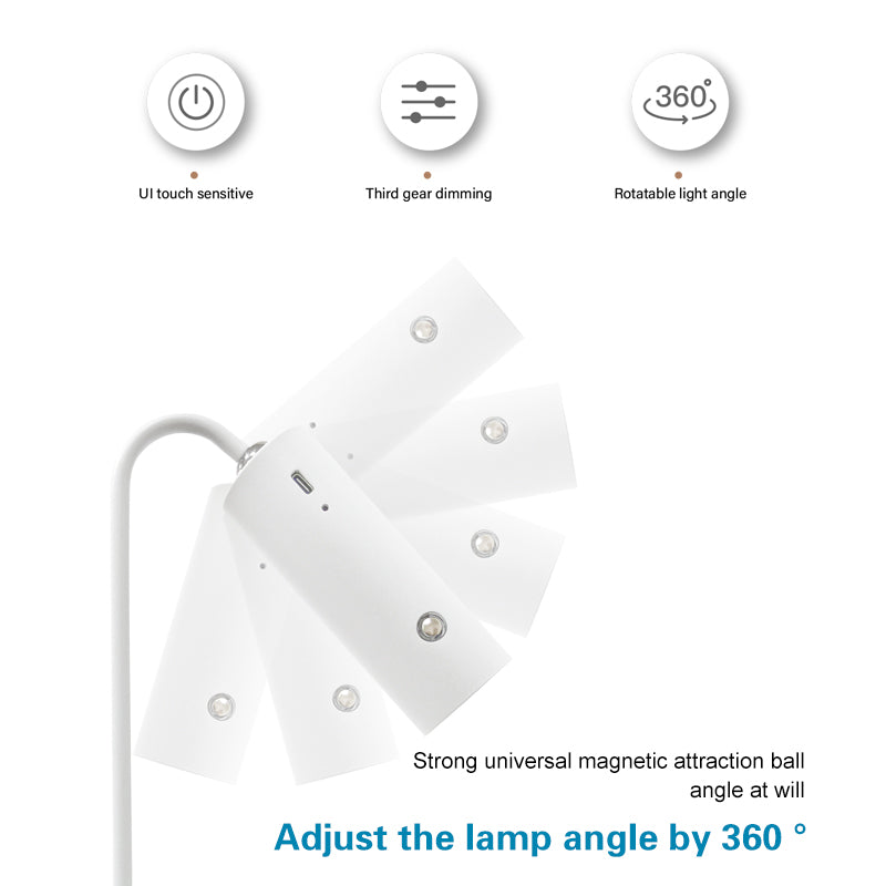 Energy-Efficient LED Task Lamp for Crafting with Brightness Settings
