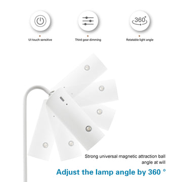 Energy-Efficient LED Task Lamp for Crafting with Brightness Settings