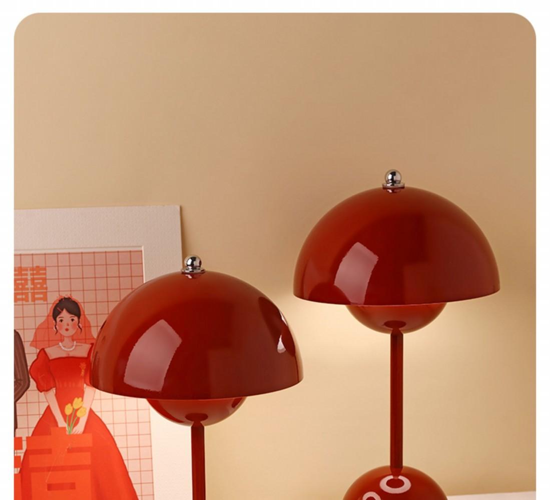 Study Desk Bud Lamp: Eye-Caring LED Glow with USB Charging Port for Productive Work Sessions