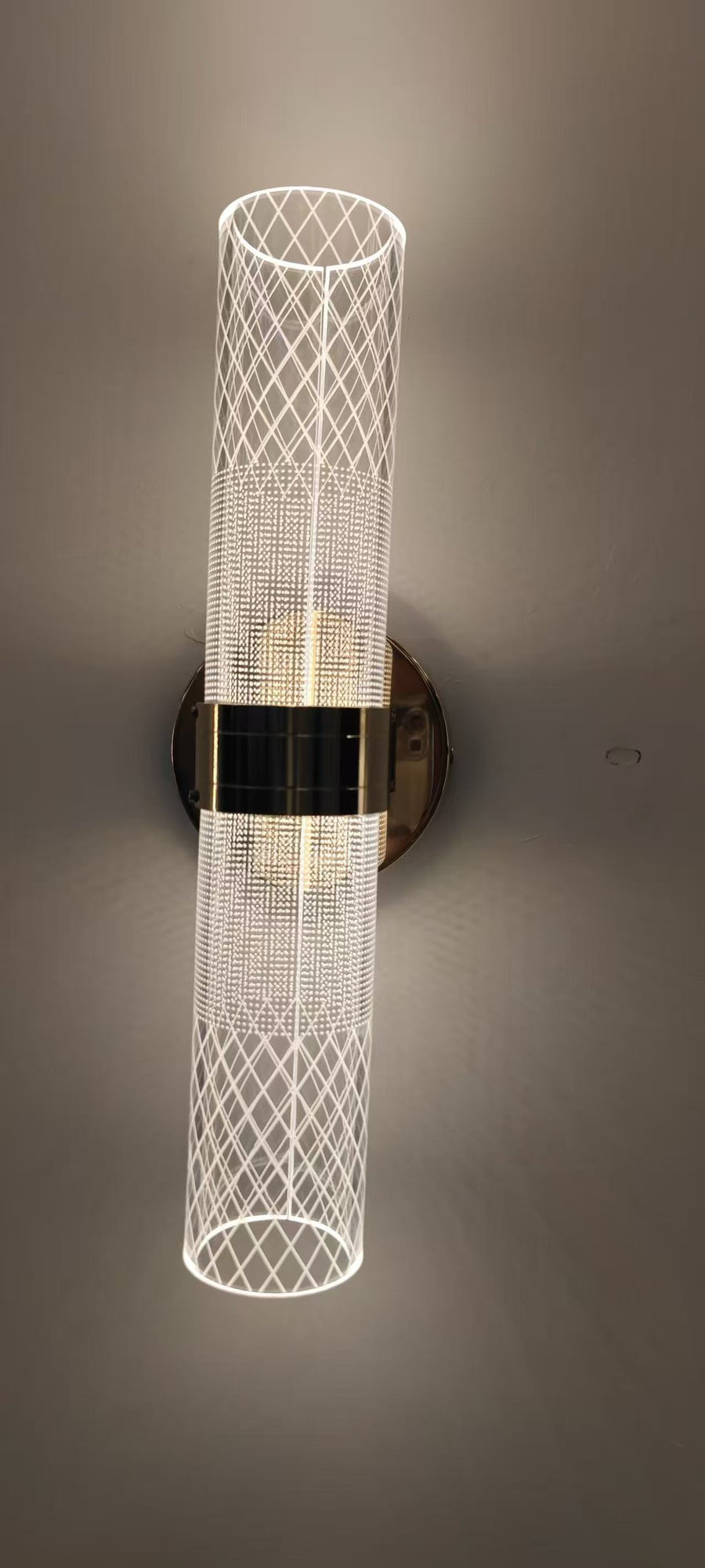 Sleek Acrylic Wall Lamp for Contemporary Hallways